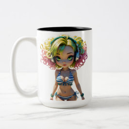 06A Dollz von: Svace - Serie 01 Zweifarbige Tasse