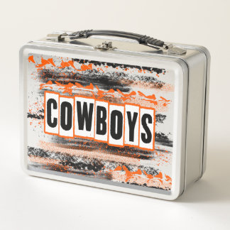 070-COWBOYS-Lunch-Box-Kit speziell entwickelt Metall Brotdose