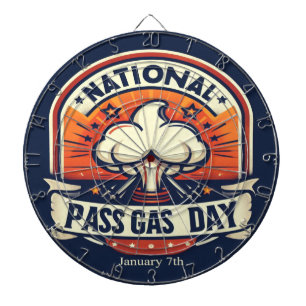 07.01. National Pass Gas Day Dartscheibe