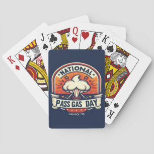 07.01. National Pass Gas Day Spielkarten
