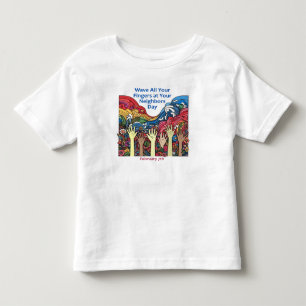 07.02.2010 - Wave All Your Fingers/Neighbor Kleinkind T-shirt