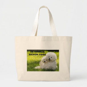 07, DE ISHBILIA BICHON FRISE JUMBO STOFFBEUTEL