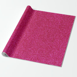 07 Drucke des Hot Pink-Glitzer Geschenkpapier