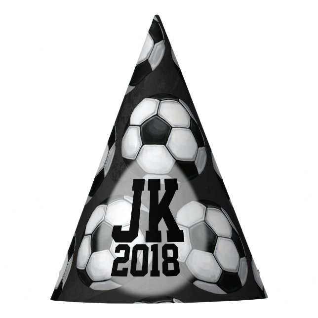 07 von 12 Custom Soccer Party Hats Partyhütchen (Vorderseite)
