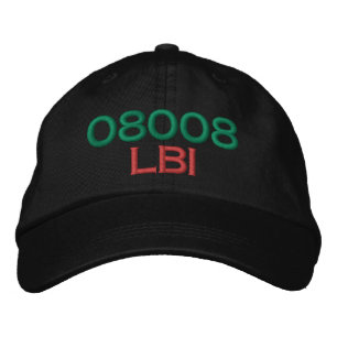 08008 HAT BESTICKTE BASEBALLKAPPE