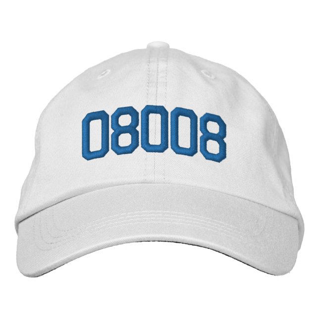08008 LBI HAT BESTICKTE BASEBALLKAPPE (Vorderseite)