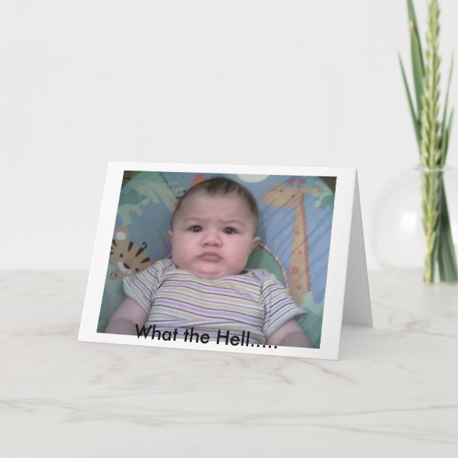 0808070529[1] (2), What the Hell... Karte (Vorderseite)