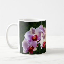 0834-Rosa Orchideen Kaffeetasse