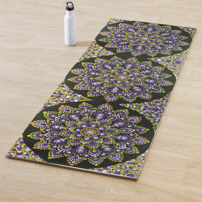 084 - Fantasia Nordica Mandala Yoga Mat Yogamatte (Beispiel)