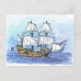 (087) Mayflower II Postkarte