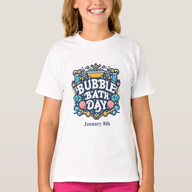 08.01. - Blase Bath Day T-Shirt (Vorderseite)