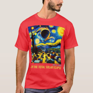 08. April sah ich die totale Finsternis T-Shirt