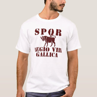 08 Julius Cäsars 8. Gallica römisches T-Shirt
