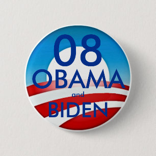 08 OBAMA und BIDEN Button