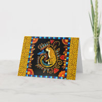 08 - Schlafende Jaguar-Grußkarte