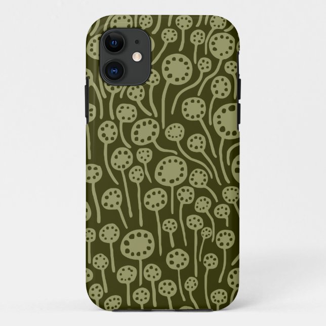090512 Khaki on Dark Olive Case-Mate iPhone Hülle (Rückseite)