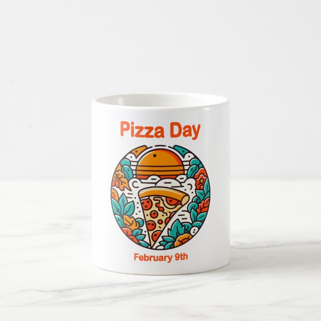 09.02. Pizza Day Kaffeetasse (Mittel)