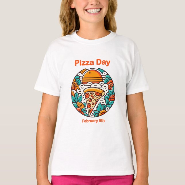 09.02. Pizza Day T-Shirt (Vorderseite)