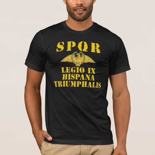 09 9. spanische triumphierende Legion - römisches T-Shirt (Vorderseite)