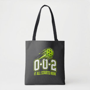 0-0-2 Pickleball-Tasche - Lustiges Score-Geschenk