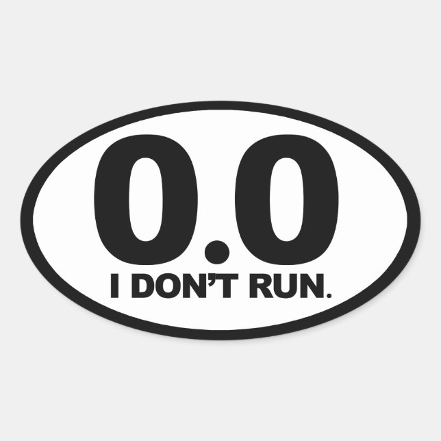 0.0 OVALER AUFKLEBER (Vorderseite)