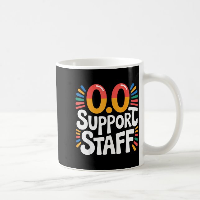 0.0 Suprt Staff Marathon Cheer Squad -  Kaffeetasse (Rechts)