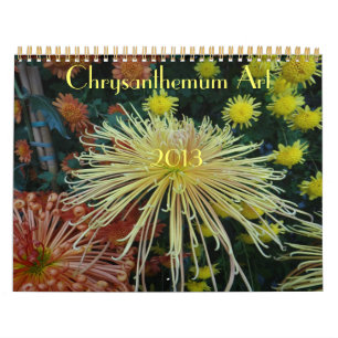 0 2013 Chrysanthemum Art Kalender