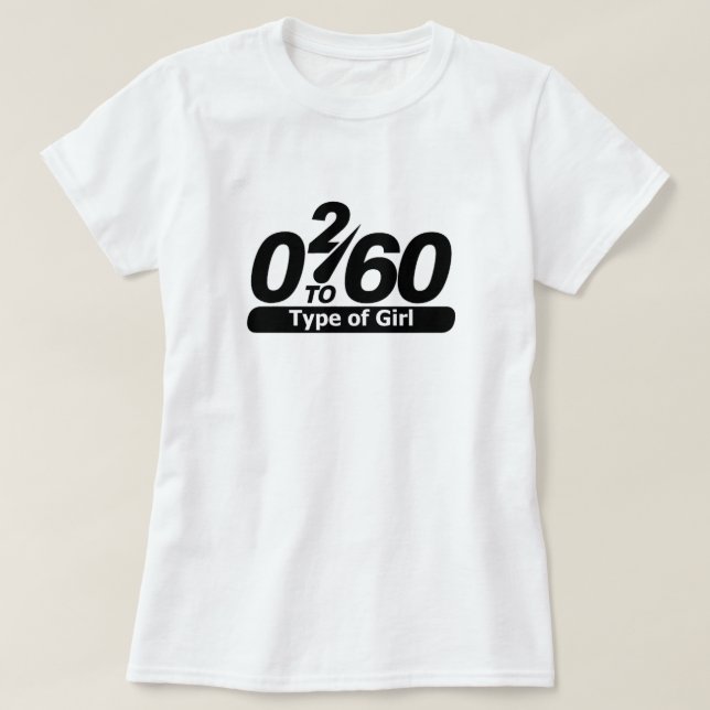 0 2 60 Typ Frau T-Shirt (Design vorne)