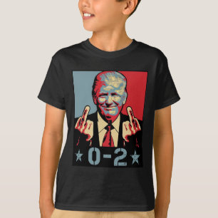 0 2 Funny Trump 2024 Trump 2024 Gewinner des Siege T-Shirt