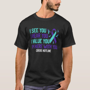 0 988 Krisentelefon-Spezialist Seelische Gesundhei T-Shirt