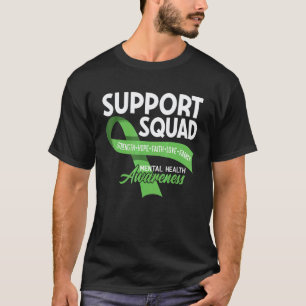 0 Bewusstsein I Unterstützertrupp I Depression & P T-Shirt