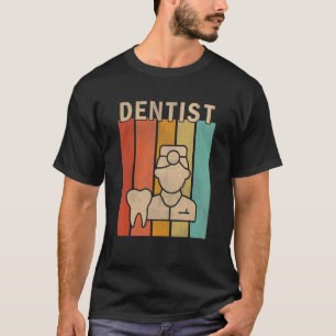 0 Distressed Zahnarzt Männer Frauen Süßer Zahnarzt T-Shirt