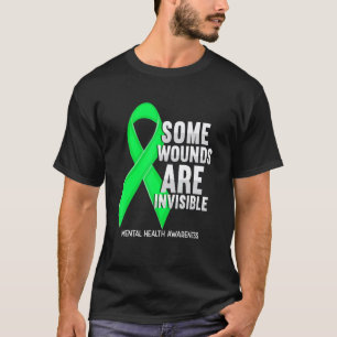 0 Einige Wunden sind unsichtbar - Bewusstsein für  T-Shirt