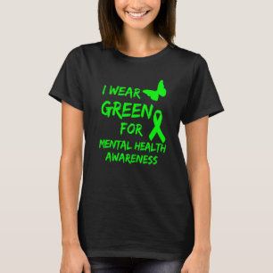 0 Ich trage Grün für den Monat der Bewusstseinsbil T-Shirt