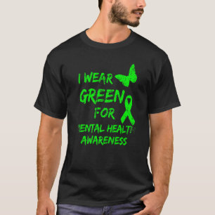 0 Ich trage Grün für den Monat der Bewusstseinsbil T-Shirt