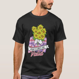 0 Ihre Gefühle sind gültige psychische Gesundheit T-Shirt