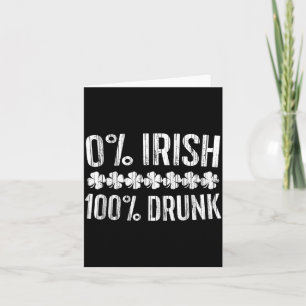 0 Irisch 100 Shirt Irische Männer Frauen St Patric Karte
