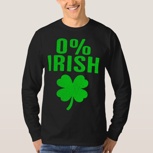 0 Irish  Leprechaun Shamrock 4 C  Boy Girl T-Shirt (Vorderseite)