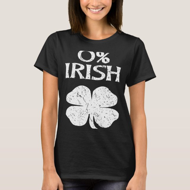 0 Irish St Patrick's Graphic T-Shirt (Vorderseite)