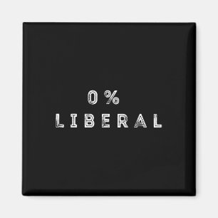0 % Liberale Republikanische Konservative Republik Magnet