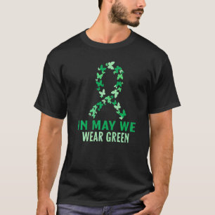 0 Männer im Mai tragen grün Monat der Aufklärung ü T-Shirt