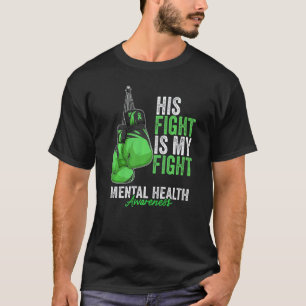 0 Mental Health Awareness Month Boxhandschuhe Gree T-Shirt