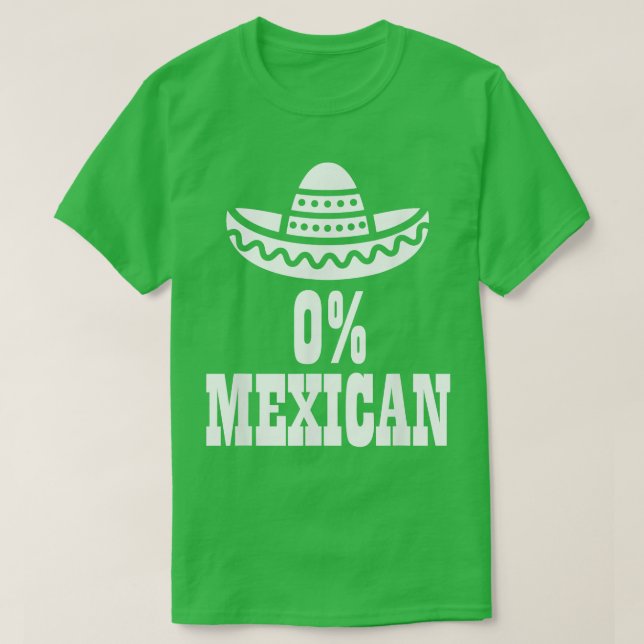 0 Mexican Cinco de Mayo Clothing Funny Cinco de Dr T-Shirt (Design vorne)