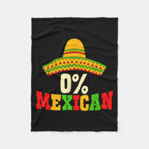0% mexikanischer cinco de mayo fiesta sombrero lus fleecedecke