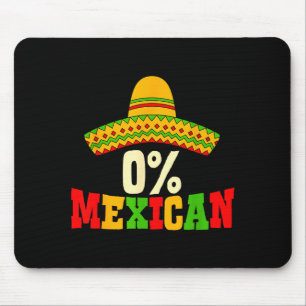 0% mexikanischer cinco de mayo fiesta sombrero lus mousepad