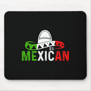 0 % Mexikanisches Cinco De Mayo Fiesta Sombrero Fu Mousepad