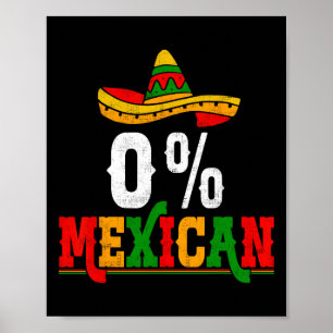 0 % Mexikanisches Fiesta Mexico Party Cinco De May Poster