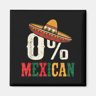 0% Prozent mexikanisch Cinco Mayo Lass uns Fiesta Magnet