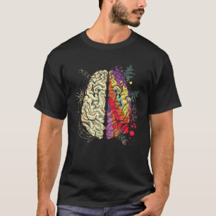 0 Psychiater Neurologe Neurologie Bunt Hum T-Shirt