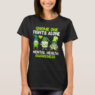 0 Psychische Gesundheit Mental Stark Bewusstsein S T-Shirt